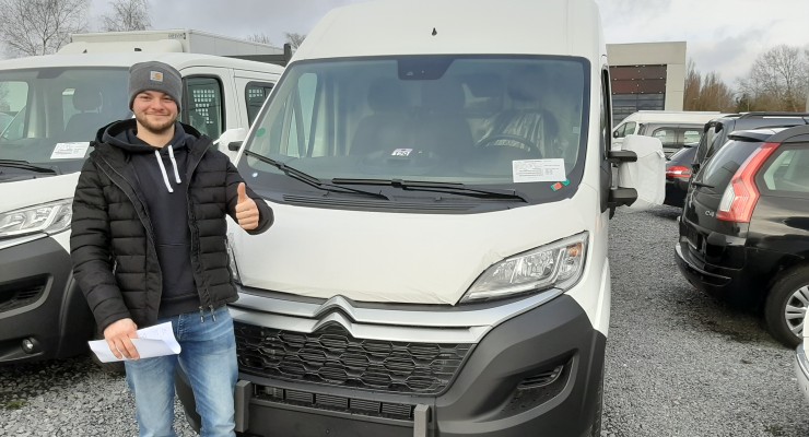  VERKOCHT NIEUWE Citroen Jumper FT 35 L3H2 - 2.2 BlueHDi 165 S&S MAN6 Driver