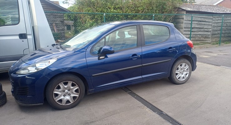  VERKOCHT  peugeot 207